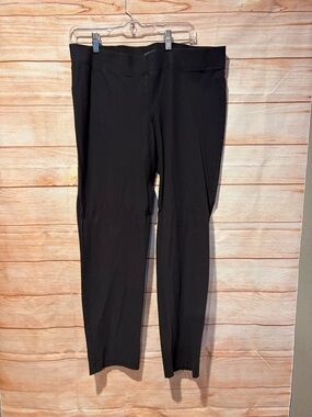 Eileen Fisher Black Label Jeans with White Logo Tag
